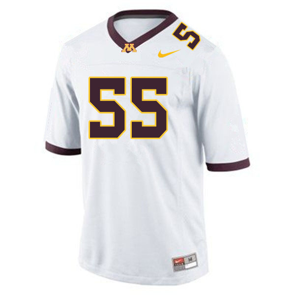 Men #55 Mariano Sori-Marin Minnesota Golden Gophers College Football Jerseys Sale-White - Click Image to Close